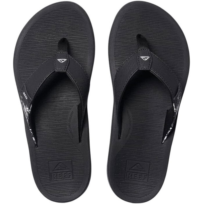 2024 Reef Frauen Santa Ana Flip Flop Sandalen CJ3624 - Black / Wei